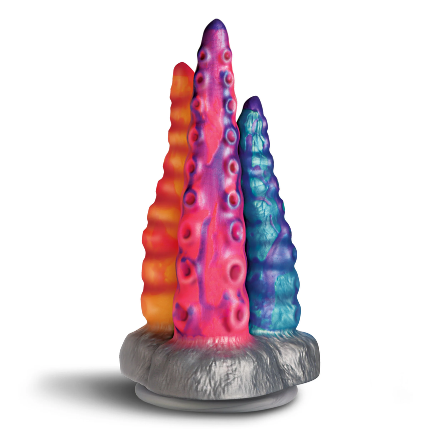 Tenta-Trio Silicone Dildo