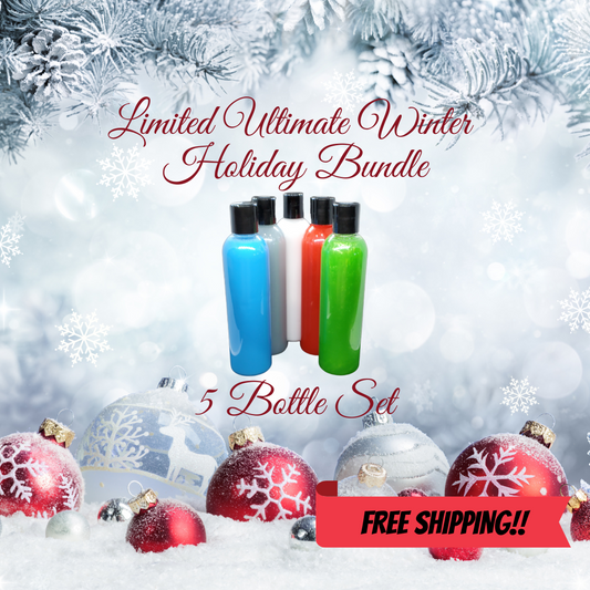 Ultimate Holiday 5 Bottle Alien Cum Lube Collection
