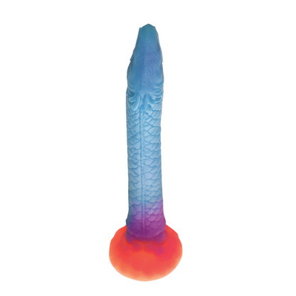 Makara Glow-in-the-Dark Silicone Snake Dildo