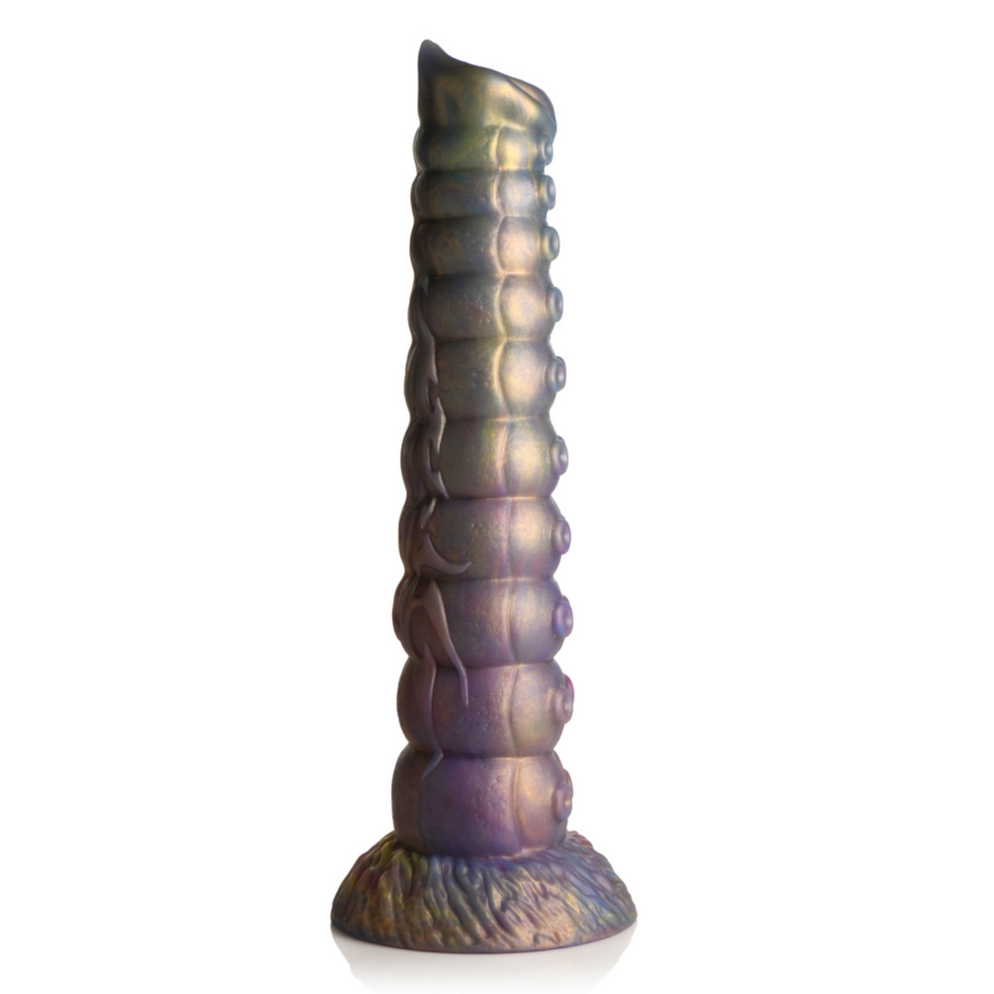 Deep Invader Tentacle Ovipositor Silicone Dildo with Eggs