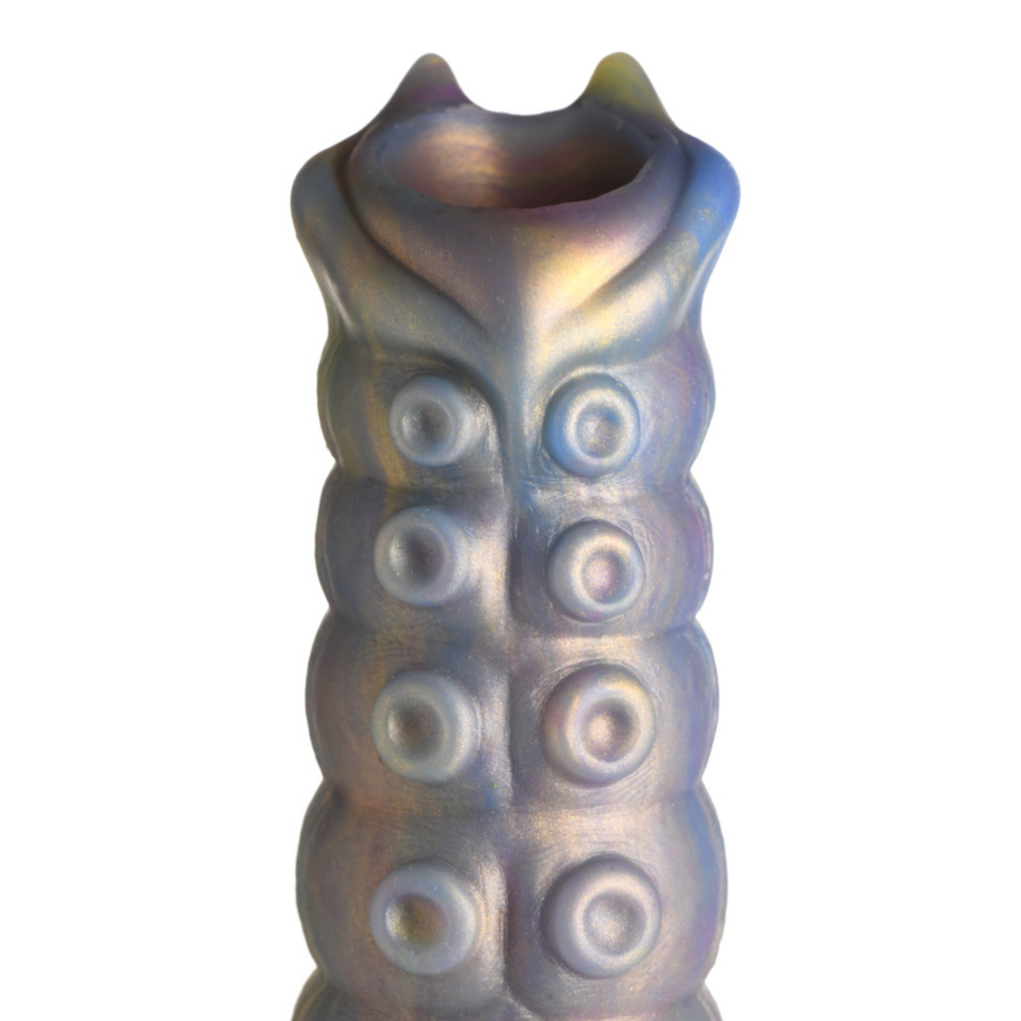 Deep Invader Tentacle Ovipositor Silicone Dildo with Eggs